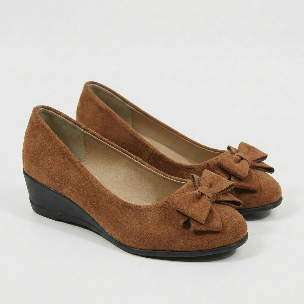 Aspen Bow Wedge Flats