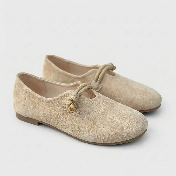 Nantucket Rope-Tie Comfort Flats