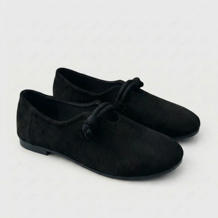 Nantucket Rope-Tie Comfort Flats