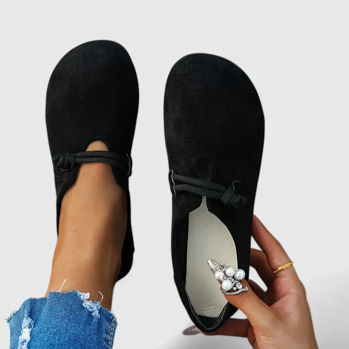 Nantucket Rope-Tie Comfort Flats