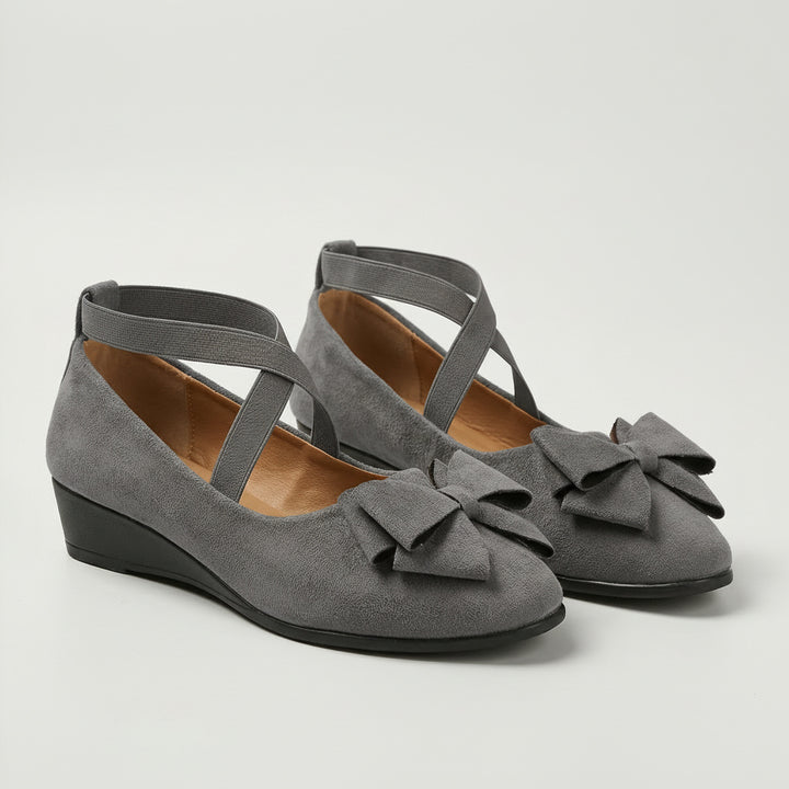 Venice Bow-Strap Comfort Flat