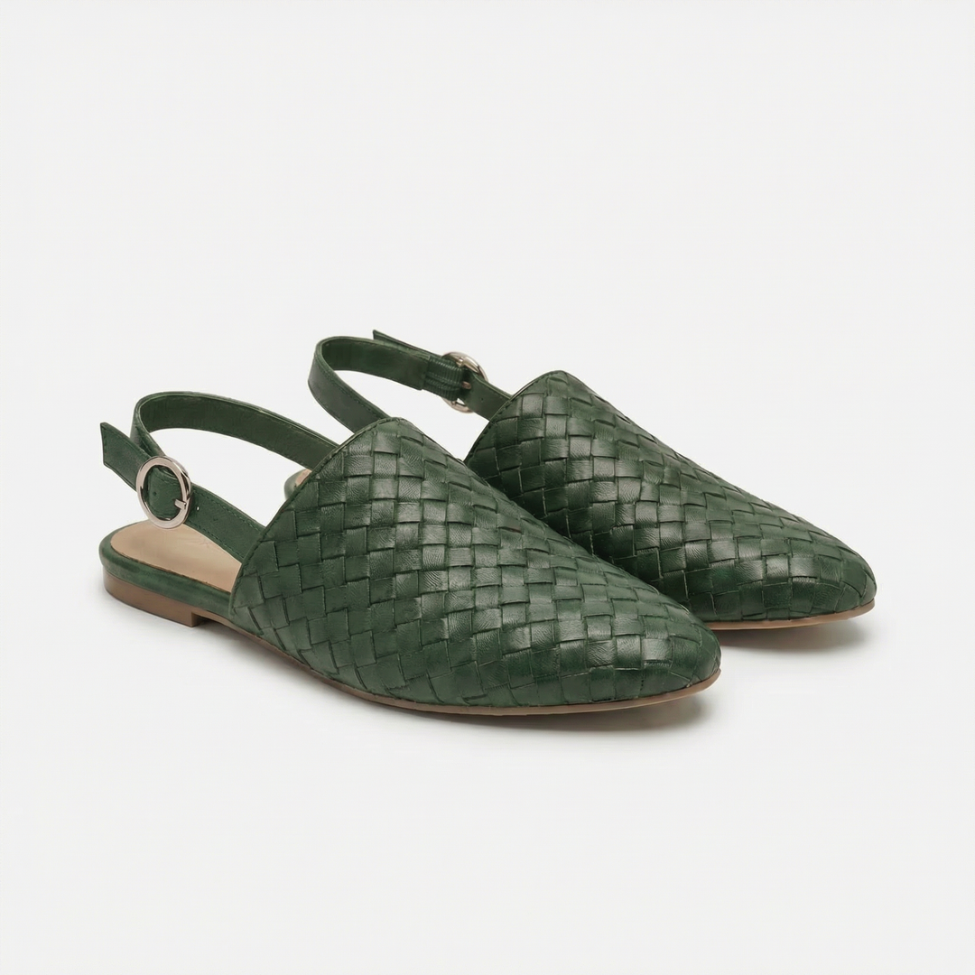 Bacalar Woven Slip-On Flats