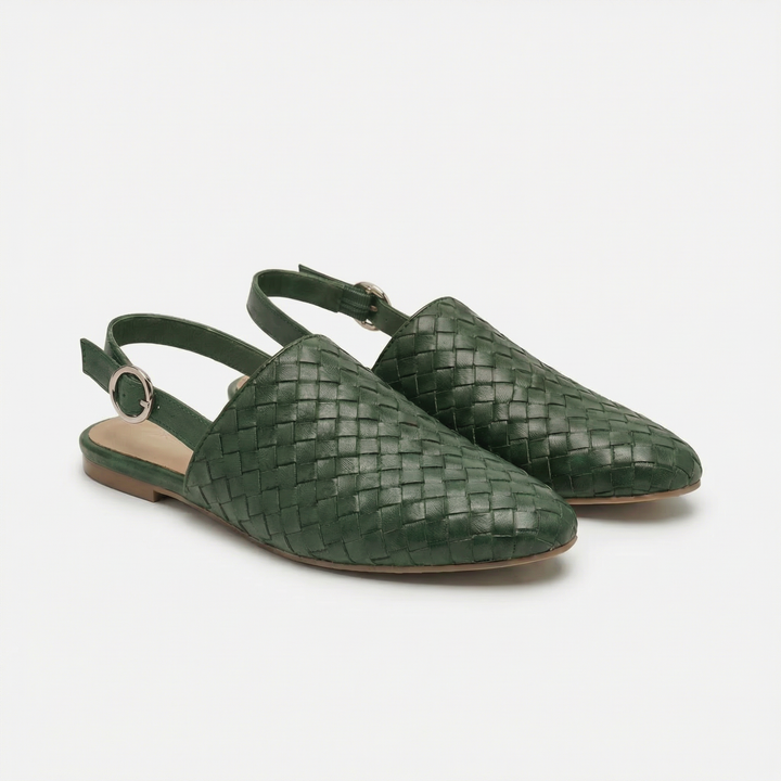 Bacalar Woven Slip-On Flats