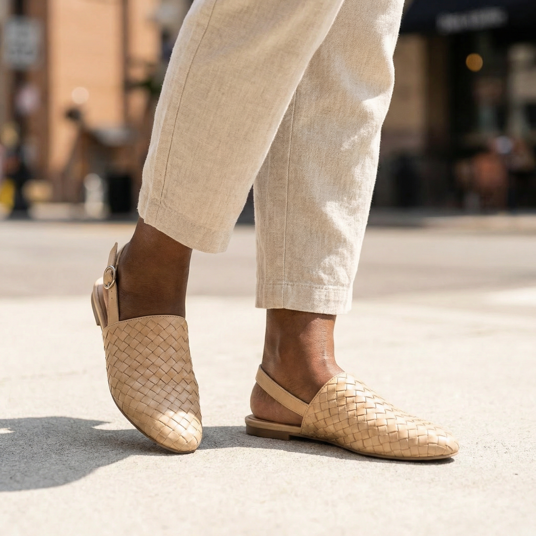 Bacalar Woven Slip-On Flats