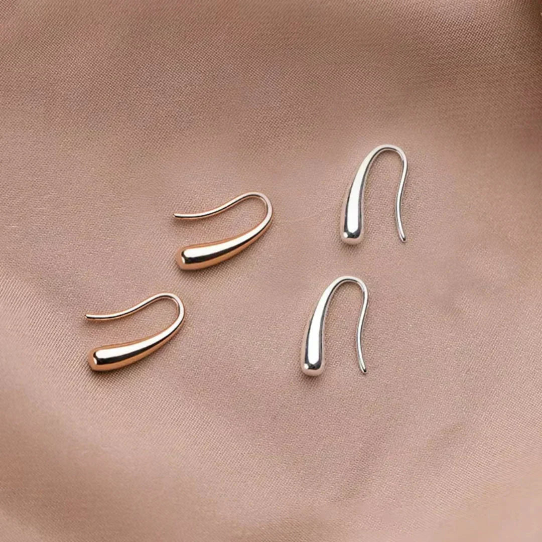 Antique Drop Gold & Silver Earrings | Gold