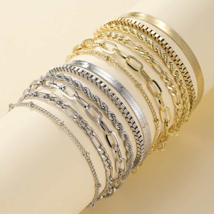 Ellis™ | Gold Bracelet Set