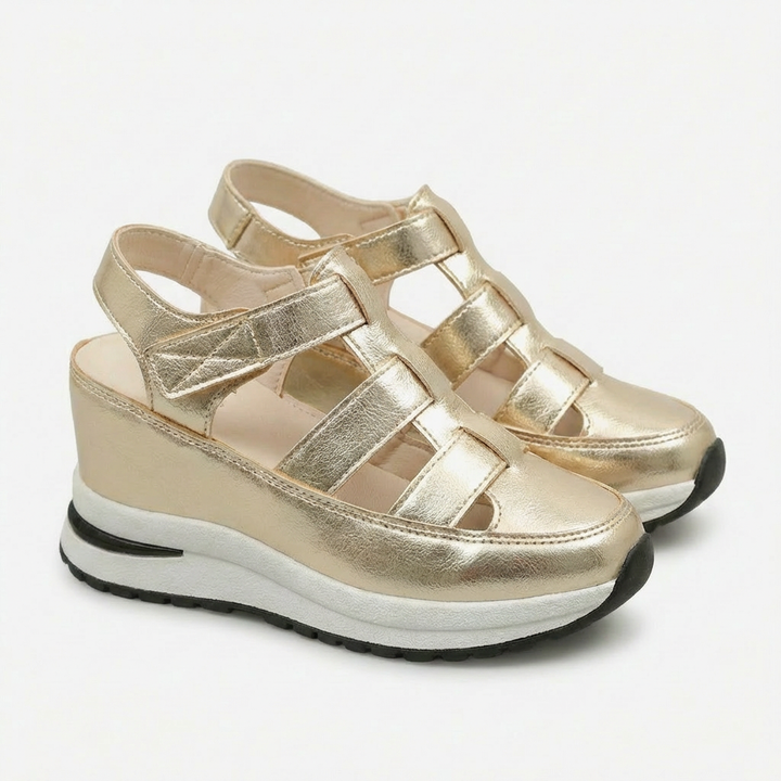 Airlie Cutout Platform Sneakers