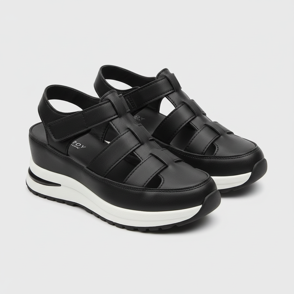 Airlie Cutout Platform Sneakers