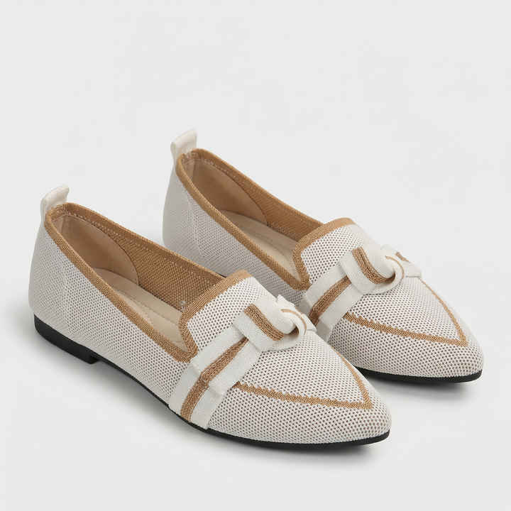 Sayulita Knit Bow Loafers