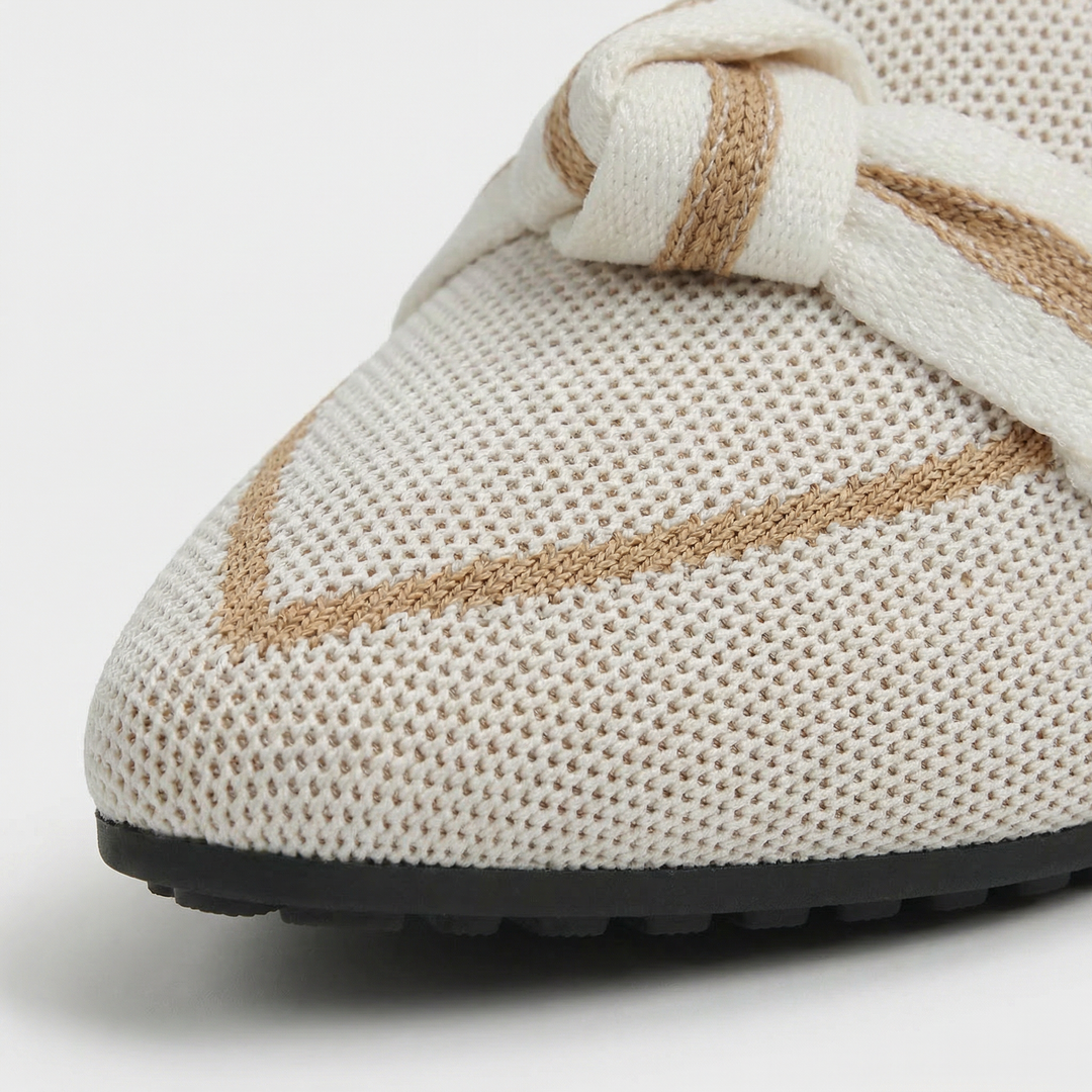 Sayulita Knit Bow Loafers