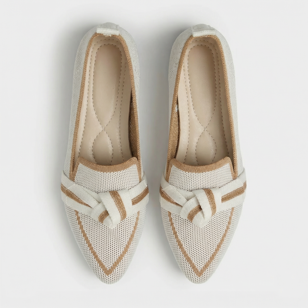 Sayulita Knit Bow Loafers