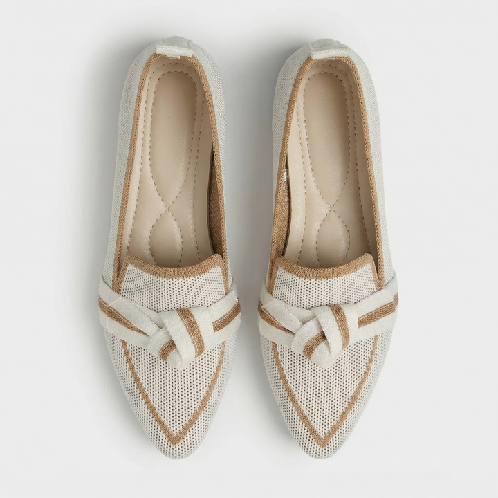 Sayulita Knit Bow Loafers