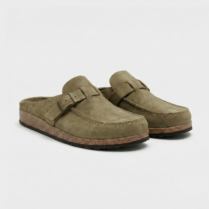 Wanaka Buckle Mule Clogs