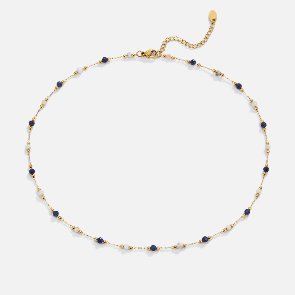 Luna Midnight Stone Necklace